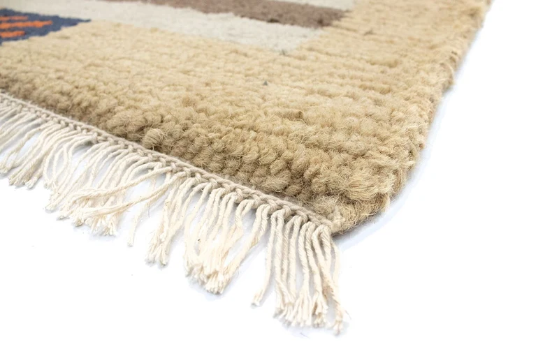 Nepal Teppich 70 x 140 cm - mehrfarbig