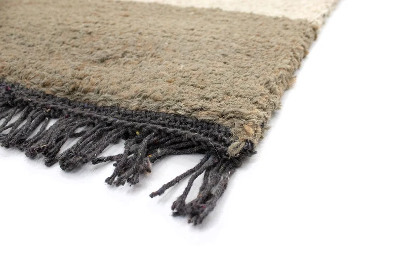 Nepal Teppich 70x140cm - Wollteppich - mehrfarbig