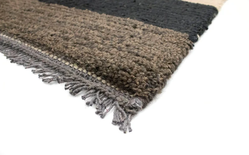 Nepal Teppich 70x140cm - Wollteppich - mehrfarbig