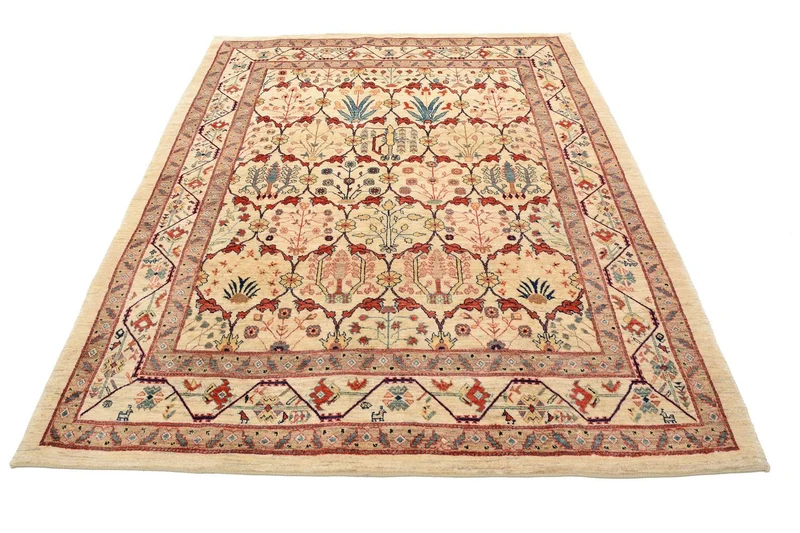 Gabbeh Teppich - Loribaft Perser 175 x 236 cm - mehrfarbig