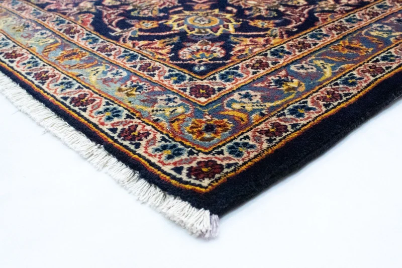 Perserteppich - Keshan 287 x 396 cm - blau