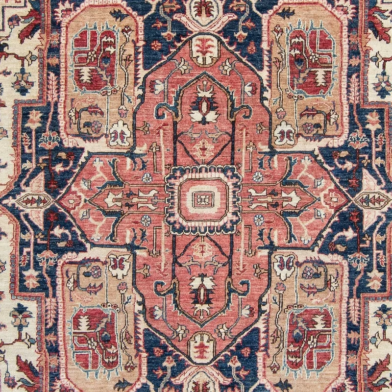 Perserteppich - Nomadic 228 x 302 cm - mehrfarbig