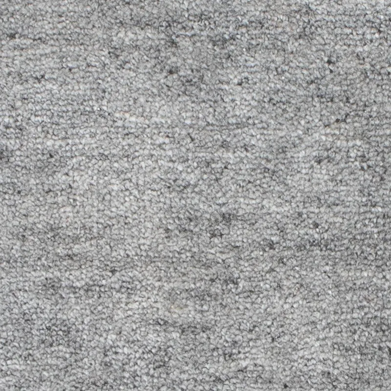 Wollteppich quadratisch - 30 x 30 cm - grau