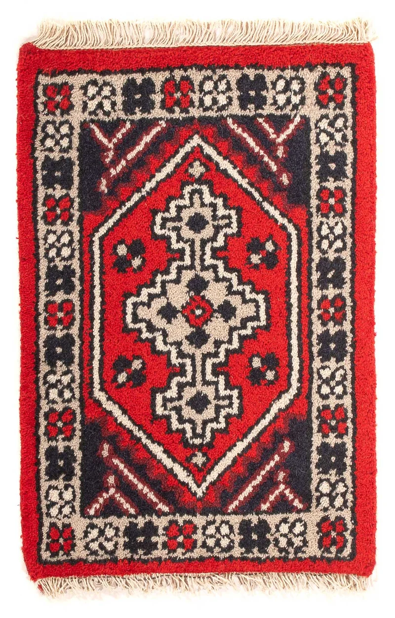 Orientteppich 40 x 60 cm - dunkelrot