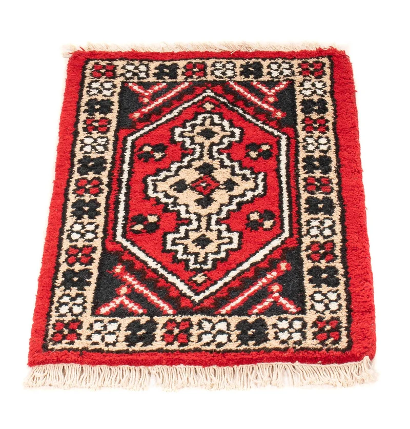 Orientteppich 40 x 60 cm - dunkelrot