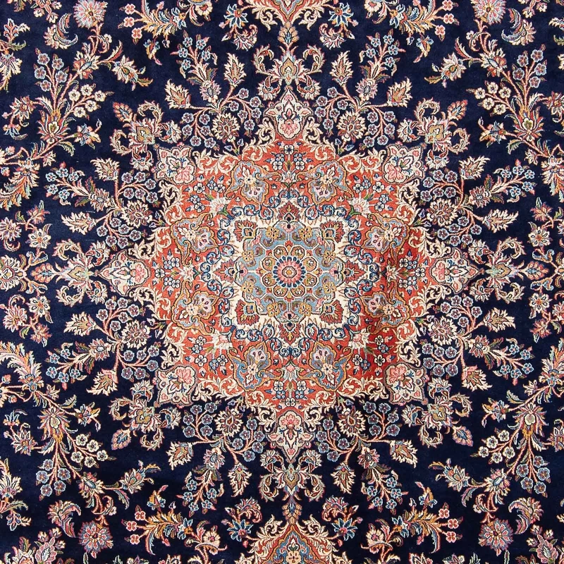Perserteppich - Royal 300 x 403 cm - dunkelblau