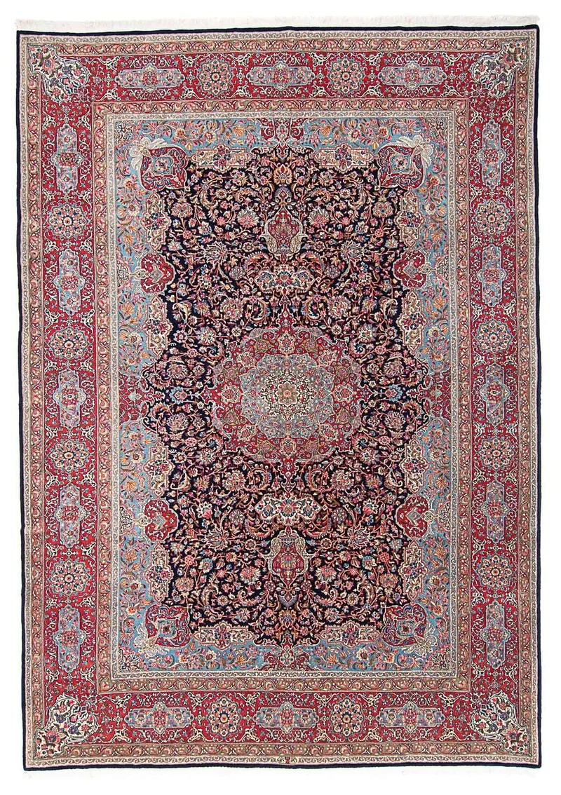 Perserteppich - Royal 295 x 405 cm - dunkelblau