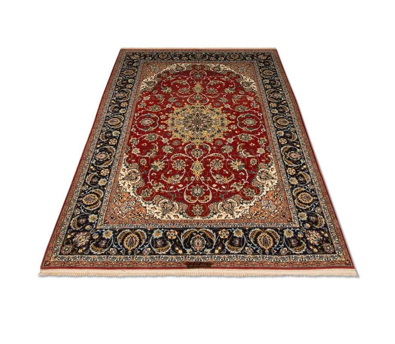 Perserteppich - Isfahan - Premium 157 x 224 cm Wohnzimmer Teppich