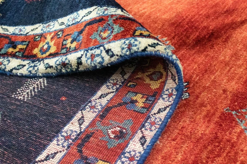 Perserteppich - Nomadic 259 x 292 cm - blau
