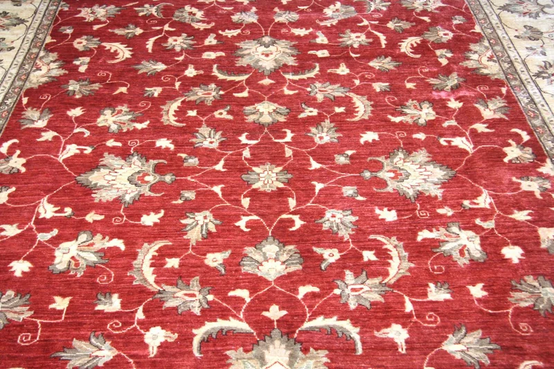 Ziegler Teppich 281 x 375 cm - rot