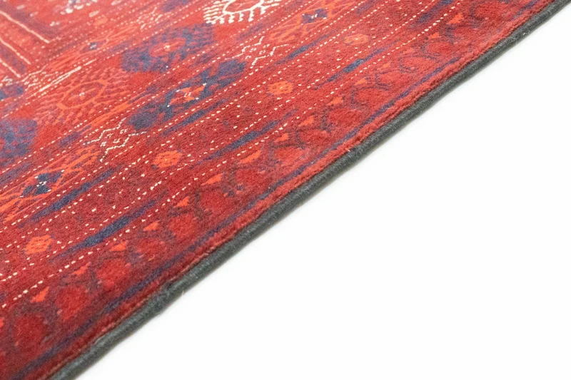 Afghan Teppich - Buchara 196 x 301 cm - dunkelrot