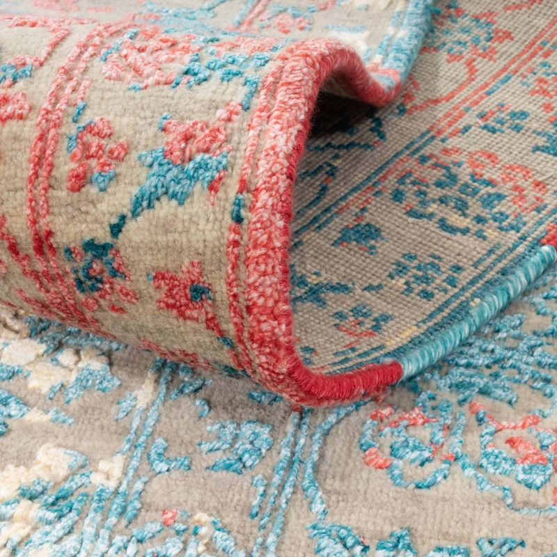 Designer Teppich 198 x 297 cm Teppich Wohnzimmer