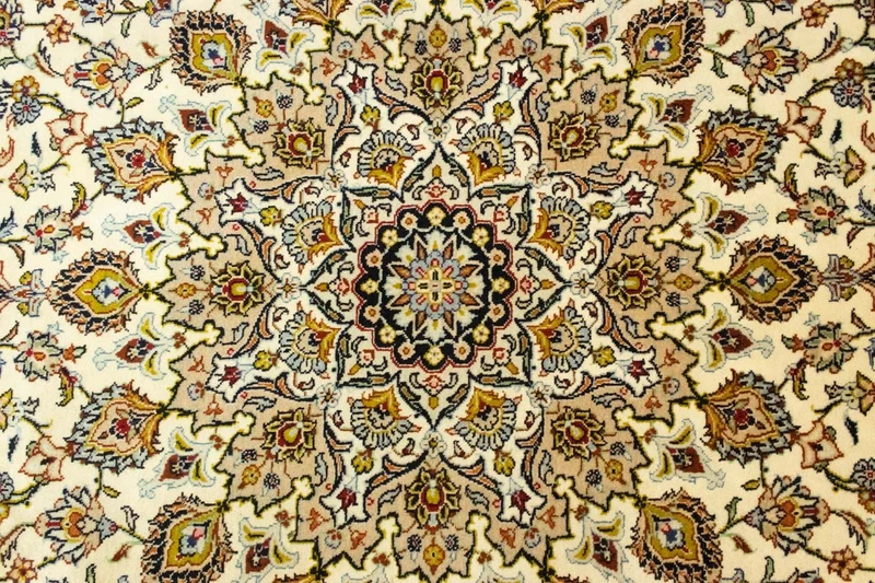 Perserteppich - Keshan 250 x 364 cm - beige