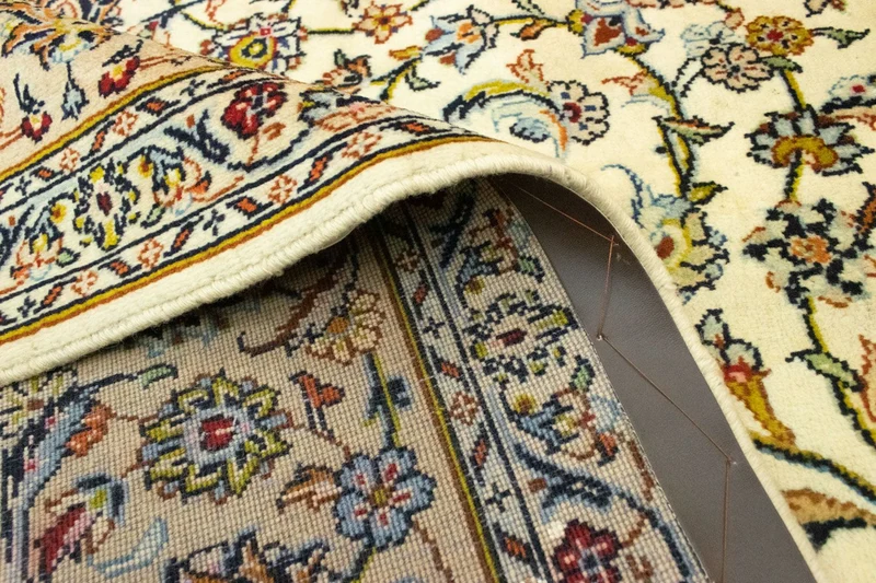 Perserteppich - Keshan 250 x 364 cm - beige