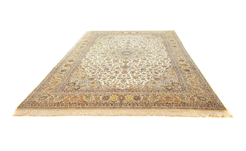 Perserteppich - Keshan 250 x 364 cm - beige