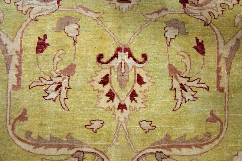 Ziegler Teppich 205 x 298 cm - gelb