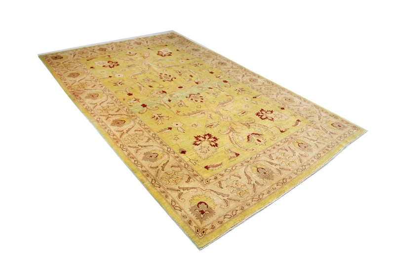 Ziegler Teppich 205 x 298 cm - gelb