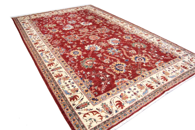 Ziegler Teppich 205 x 311 cm - rot
