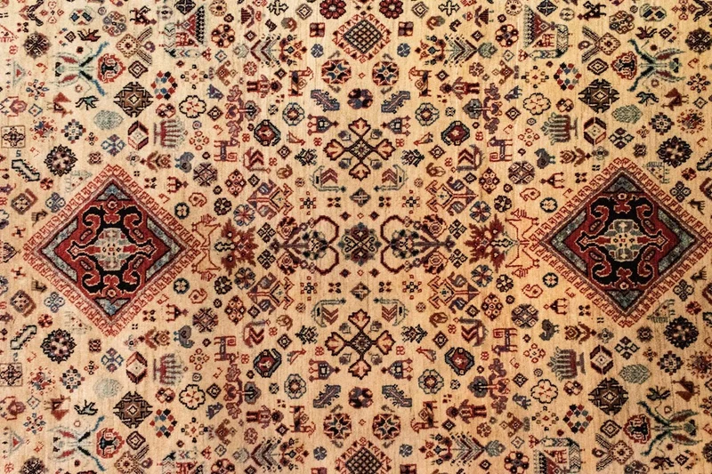 Perserteppich - Nomadic 170 x 257 cm - beige