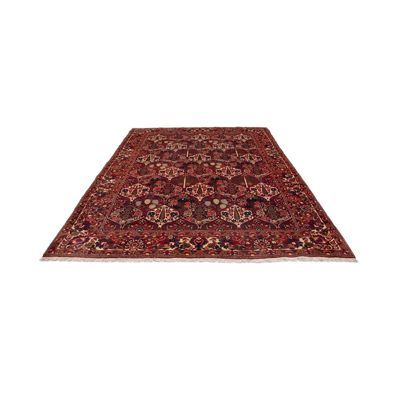 Perserteppich - Nomadic 210 x 323 cm - dunkelrot
