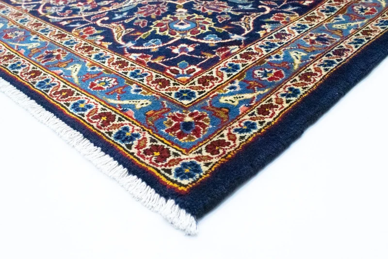 Perserteppich - Keshan 298 x 419 cm - blau
