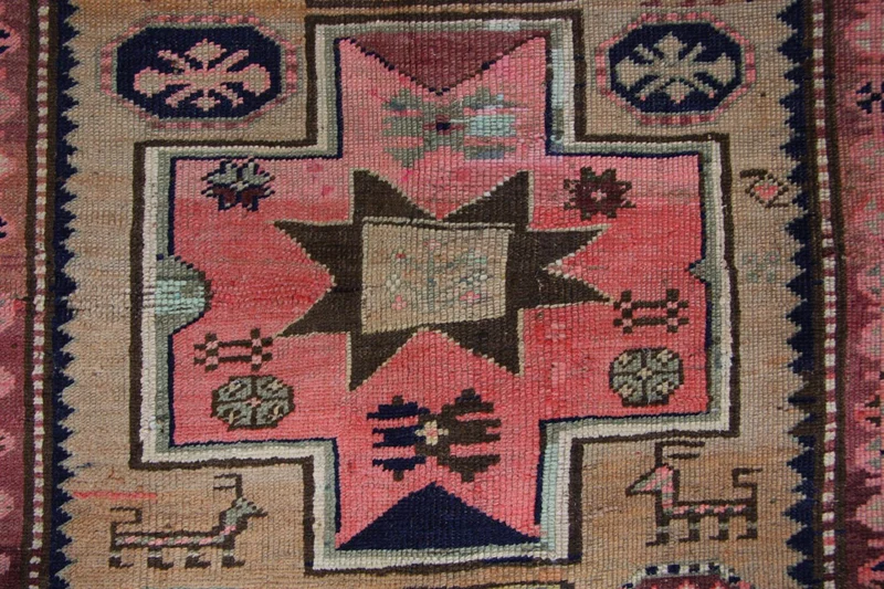 Ziegler Teppich - Kazak 148 x 390 cm - mehrfarbig