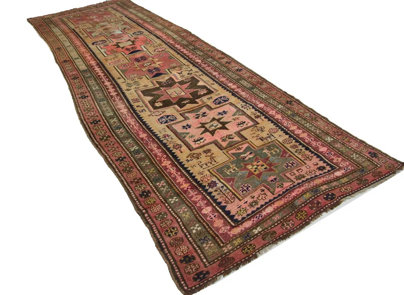 Ziegler Teppich - Kazak 148 x 390 cm - mehrfarbig