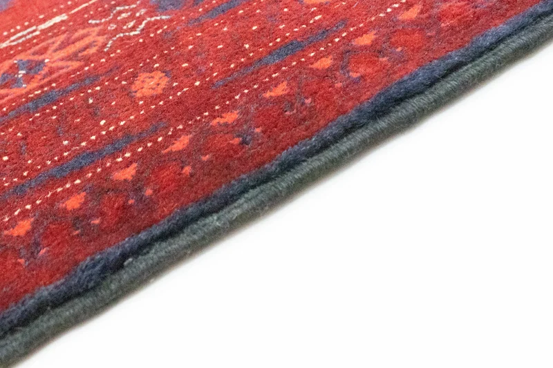 Afghan Teppich - Buchara 198 x 297 cm - dunkelbraun
