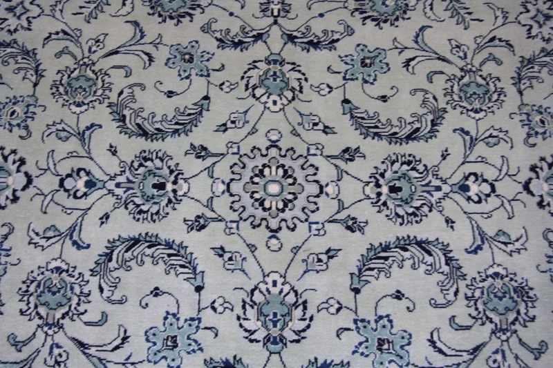 Perserteppich - Keshan 251 x 362 cm - blau