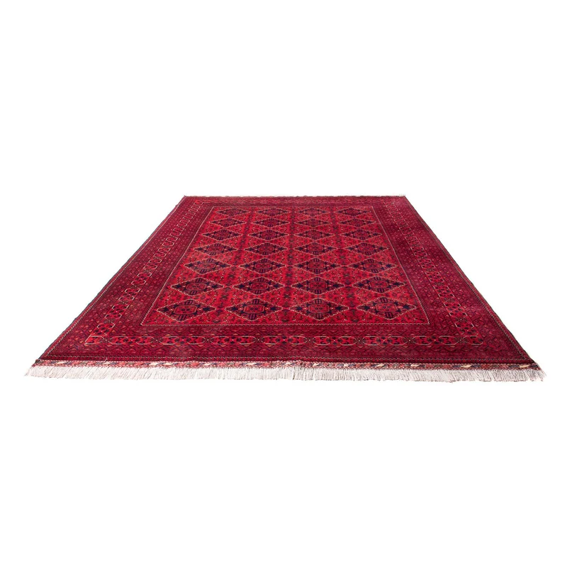 Afghan Teppich - 246 x 349 cm - rot