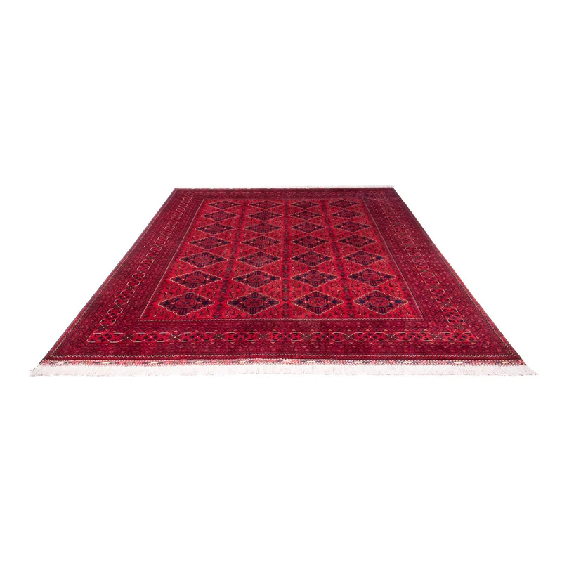 Afghan Teppich - 244 x 345 cm - rot