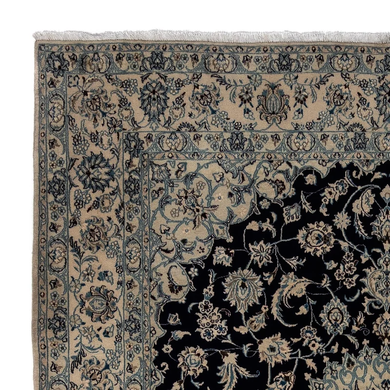 Perserteppich - Nain - Royal 252 x 298 cm - schwarz