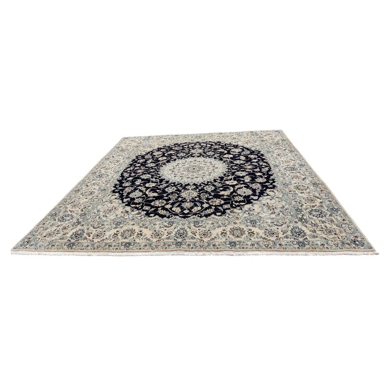Perserteppich - Nain - Royal 252 x 298 cm - schwarz
