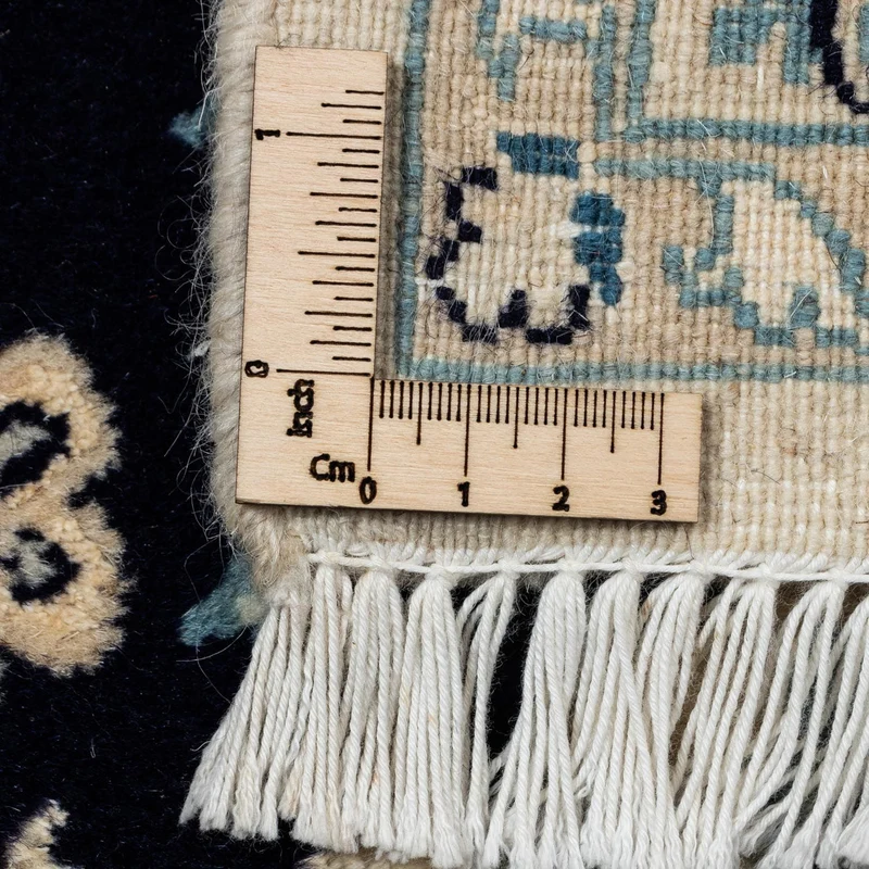 Perserteppich - Nain - Royal 252 x 298 cm - schwarz