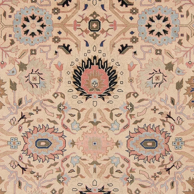 Perserteppich - Täbriz - Royal 233 x 295 cm - hellbraun