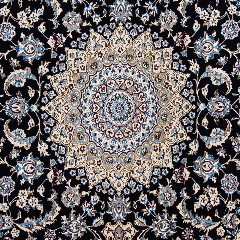 Perserteppich - Nain - Royal 200 x 292 cm - schwarz
