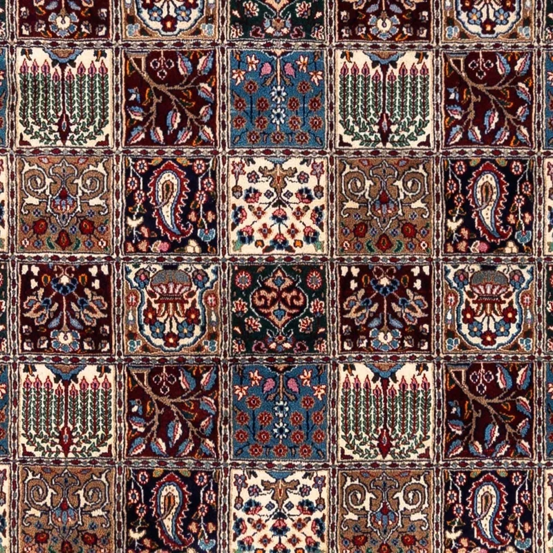 Perserteppich - Classic 245 x 246 cm - dunkelrot