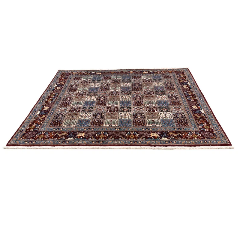 Perserteppich - Classic 245 x 246 cm - dunkelrot