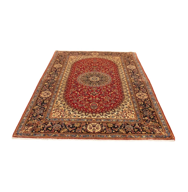 Perserteppich - Keshan 140 x 218 cm - rot
