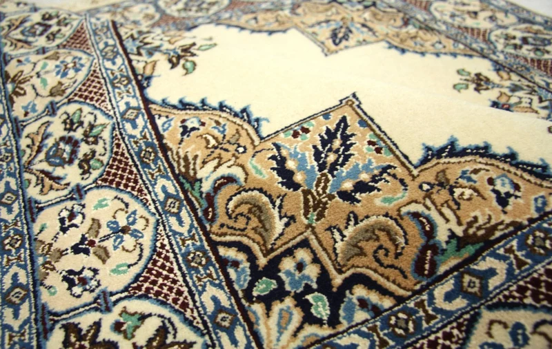Perserteppich - Nain 97 x 105 cm Teppich Quadratisch