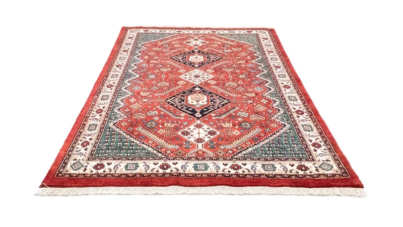 Perserteppich - Nomadic 160 x 250 cm - rot