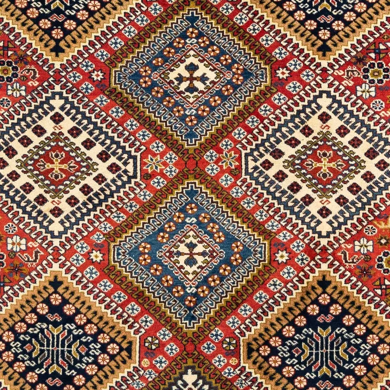 Perserteppich - Nomadic 203 x 307 cm - rot