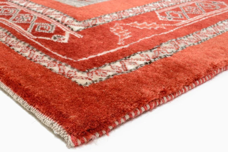 Gabbeh Teppich - Loribaft Perser 173 x 258 cm - rot