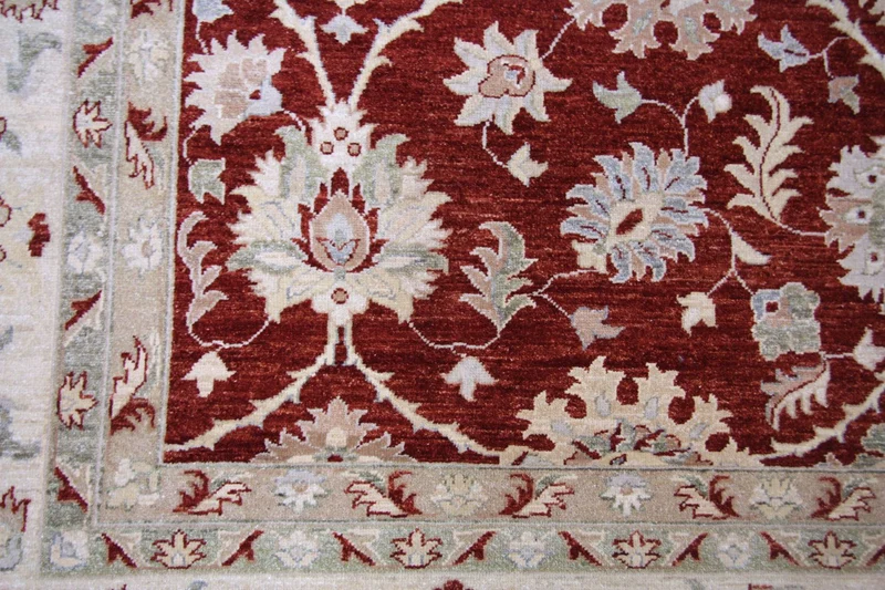 Ziegler Teppich 274 x 350 cm - rot