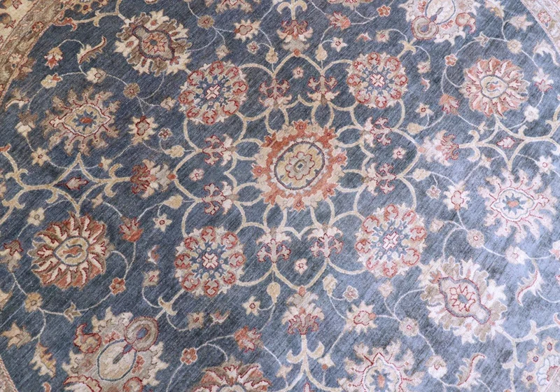 Ziegler Teppich 299 x 310 cm - grün