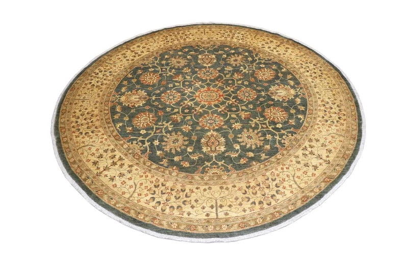 Ziegler Teppich 299 x 310 cm - grün