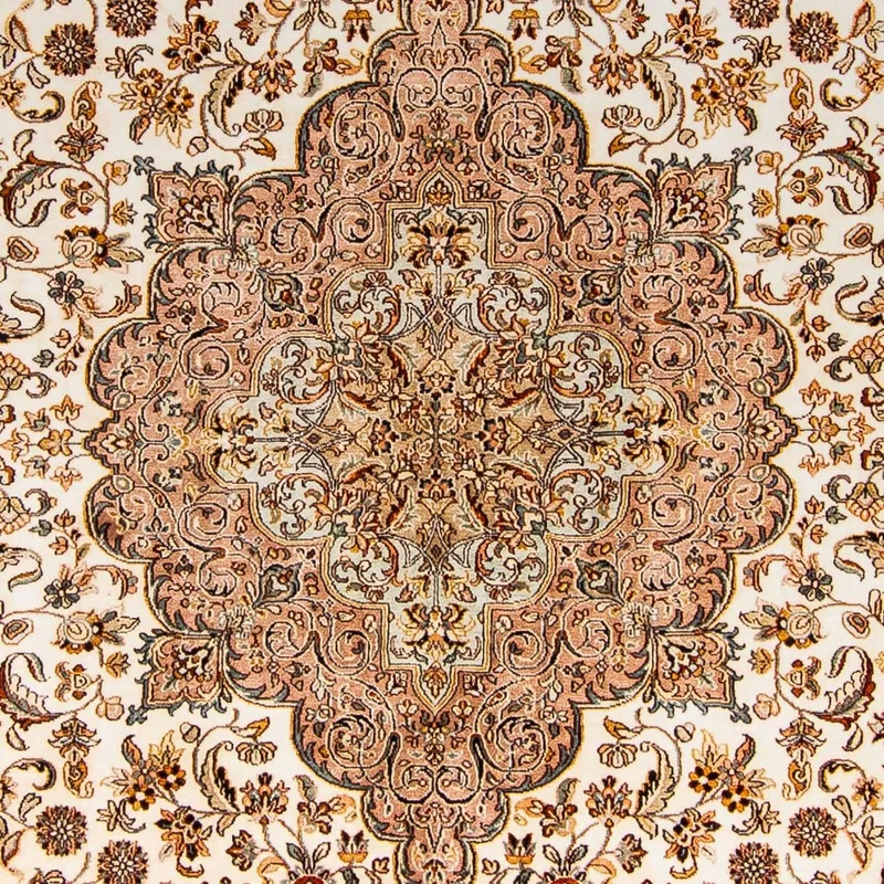 Seidenteppich - Kaschmir Seide 243 x 307 cm Teppich Wohnzimmer