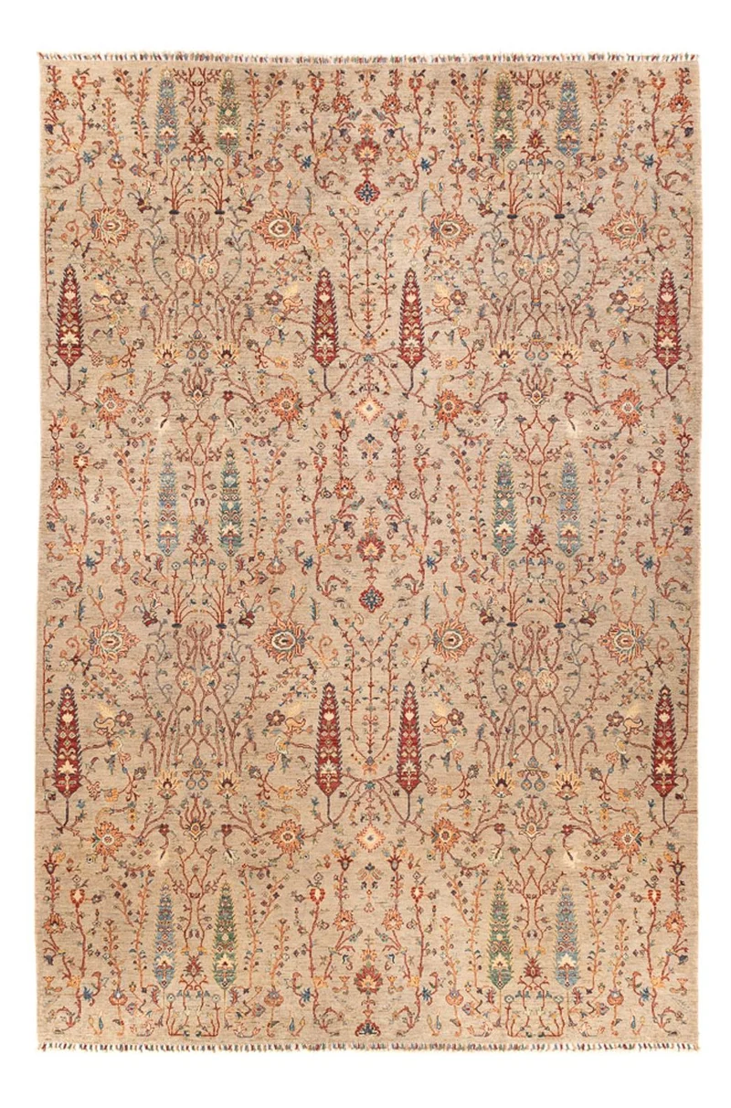 Ariana Teppich 244x354cm - Orientteppich - dunkelbeige