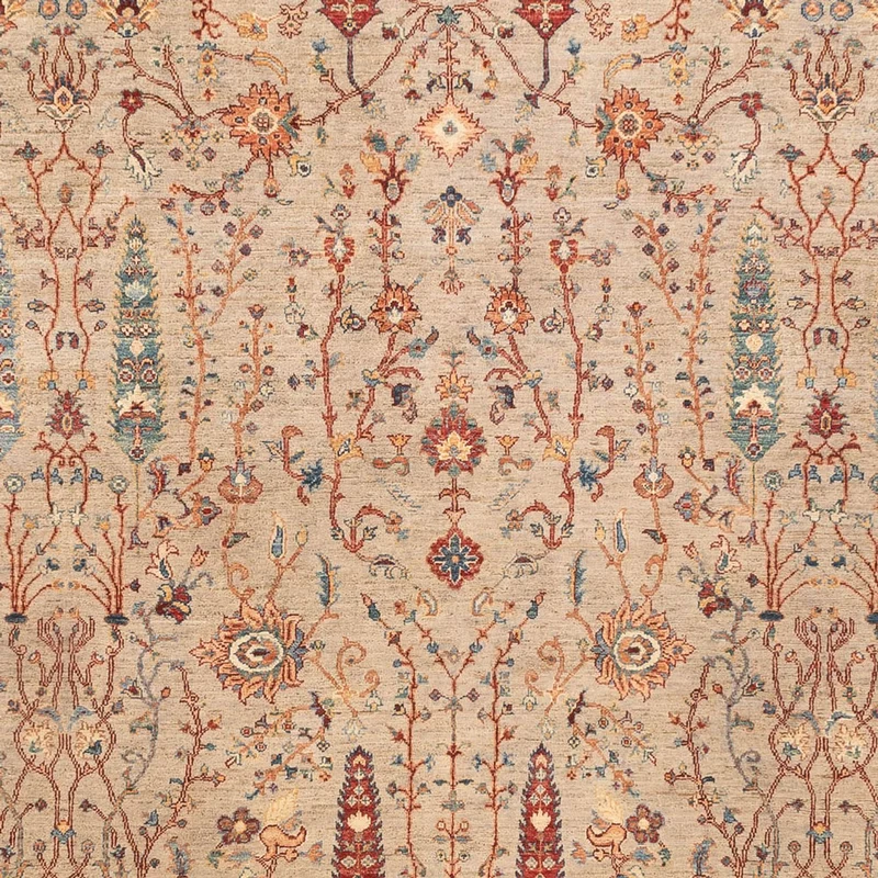 Ariana Teppich 244x354cm - Orientteppich - dunkelbeige