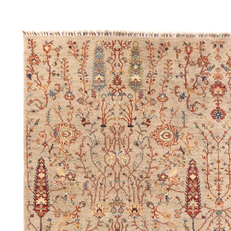 Ariana Teppich 244x354cm - Orientteppich - dunkelbeige
